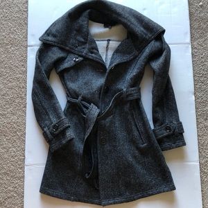 iZ Byer dark gray peacoat